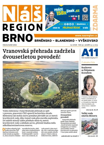 Obálka e-magazínu Náš Region - Brno 39/2024