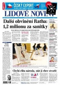 Obálka e-magazínu Lidové noviny 9.10.2013