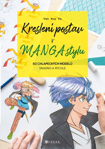 Obálka knihy Kreslení postav v manga stylu