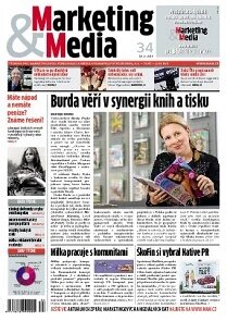 Obálka e-magazínu Marketing & Media 34 - 18.8.2014