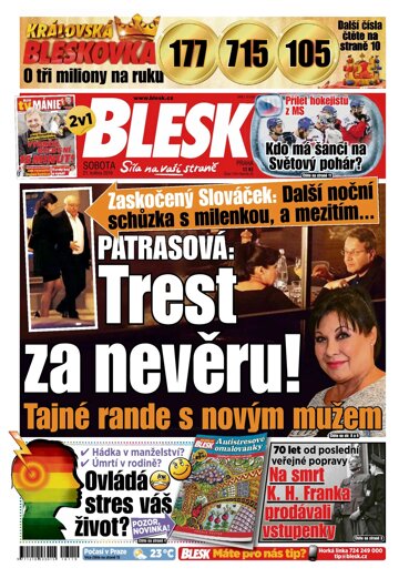 Obálka e-magazínu Blesk 21.5.2016