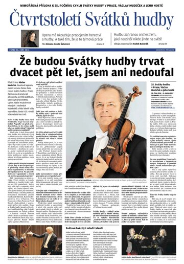 Obálka e-magazínu LN+ Čechy - 23.9.2016