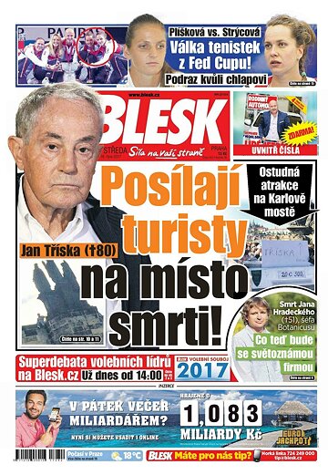 Obálka e-magazínu Blesk 18.10.2017