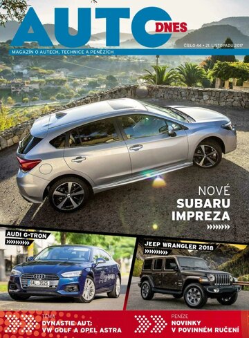 Obálka e-magazínu Auto DNES 21.11.2017