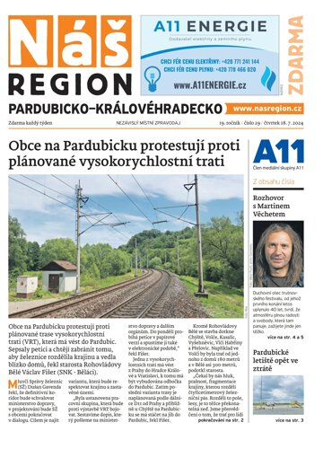 Obálka e-magazínu Náš Region - Pardubicko/Královéhradecko 29/2024