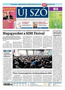 Obálka e-magazínu Új Szó 27.2.2014