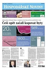 Obálka e-magazínu Hospodářské noviny 134 - 11.7.2014