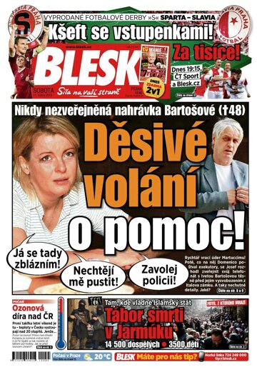 Obálka e-magazínu Blesk 11.4.2015