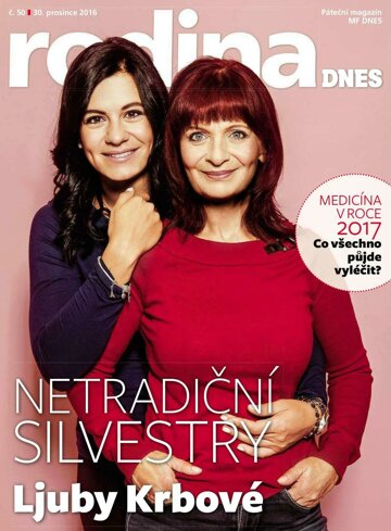 Obálka e-magazínu Magazín RODINA DNES - 30.12.2016