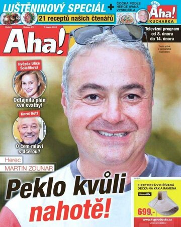 Obálka e-magazínu AHA! Tv - 7.2.2019