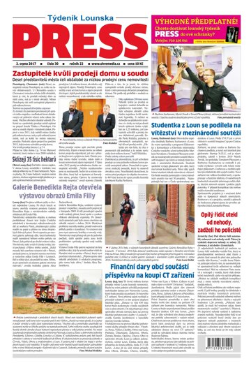 Obálka e-magazínu Lounský press 30/2017