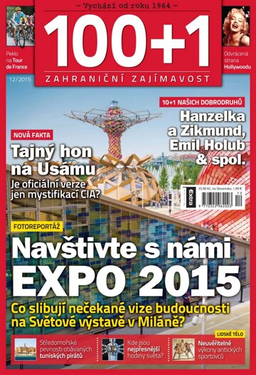 Obálka e-magazínu 100+1 zahraniční zajímavost 12/2015