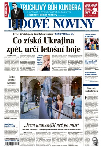 Obálka e-magazínu Lidové noviny 15.7.2023