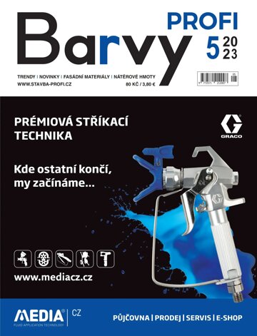 Obálka e-magazínu BARVY Profi 5/2023