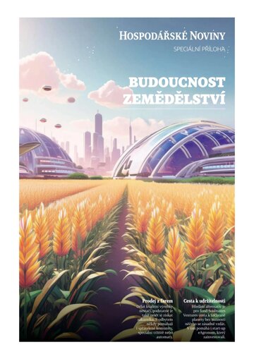 Obálka e-magazínu Hospodářské noviny - příloha 161 - 20.8.2024 Budoucnost zemědělství