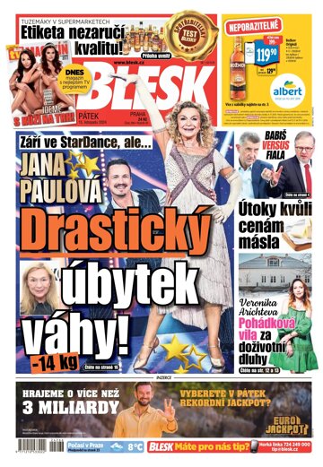 Obálka e-magazínu Blesk 15.11.2024