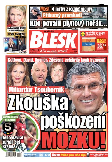 Obálka e-magazínu Blesk 16.1.2025