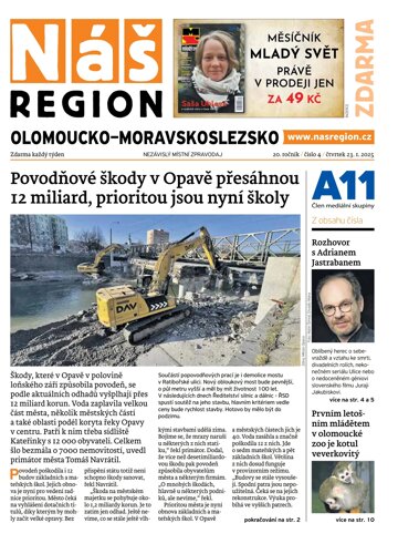 Obálka e-magazínu Náš Region - Olomoucko/Moravskoslezsko 4/2025