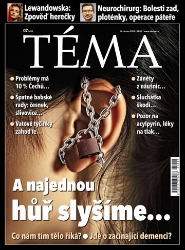 Obálka e-magazínu TÉMA 14.2.2025