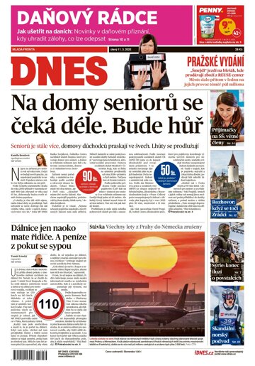 Obálka e-magazínu MF Dnes 11.3.2025