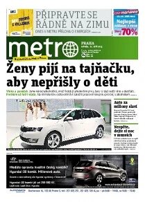 Obálka e-magazínu deník METRO 11.9.2013