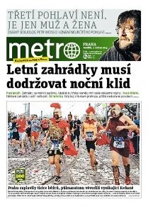 Obálka e-magazínu deník METRO 7.4.2014