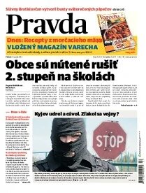 Obálka e-magazínu Pravda 25. 4. 2014