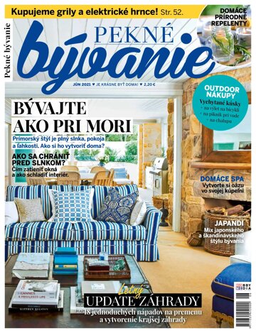 Obálka e-magazínu Pekné bývanie 6/2021