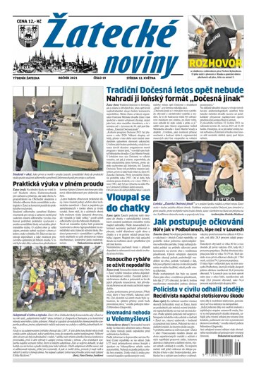 Obálka e-magazínu Žatecké noviny 19/2021