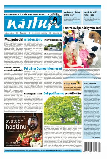 Obálka e-magazínu Nástup 22/2022