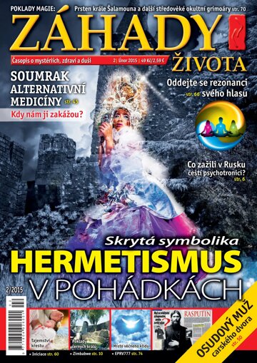 Obálka e-magazínu Záhady života 2/2015