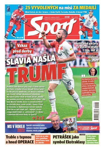 Obálka e-magazínu Sport 9.5.2023