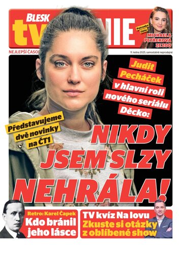 Obálka e-magazínu Blesk Tv manie 11.1.2025