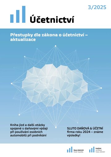 Obálka e-magazínu Účetnictví 3/2025