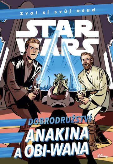 Obálka knihy Star Wars - Dobrodružství Anakina a Obi-Wana