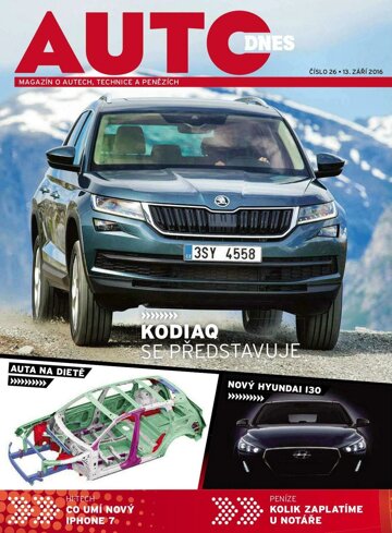 Obálka e-magazínu Auto DNES 13.9.2016