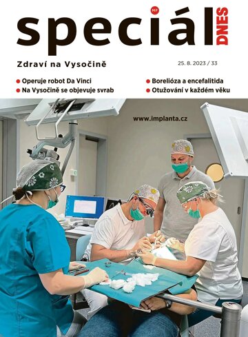 Obálka e-magazínu Magazín DNES SPECIÁL Vysočina - 25.8.2023