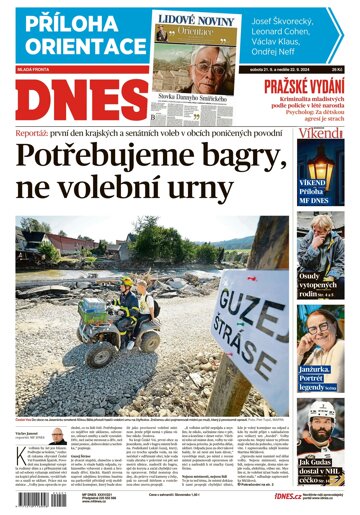 Obálka e-magazínu MF Dnes 21.9.2024