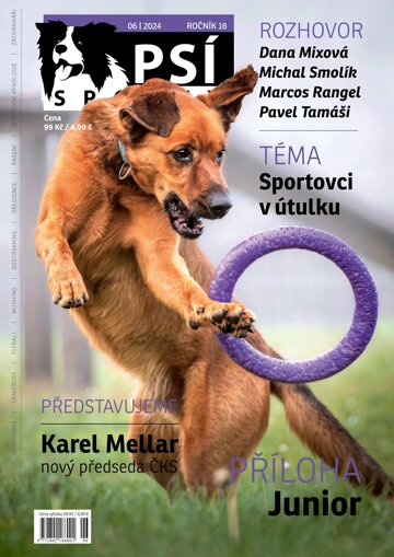 Obálka e-magazínu Psí sporty 6/2024