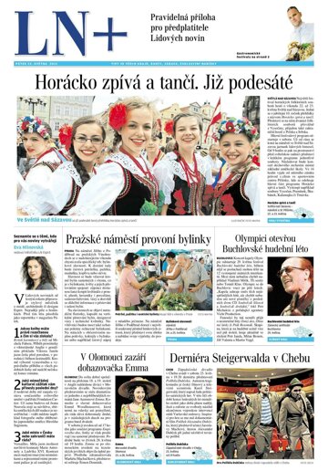 Obálka e-magazínu LN+ Morava - 22.5.2015