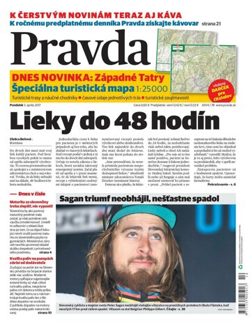 Obálka e-magazínu Pravda 3. 4. 2017