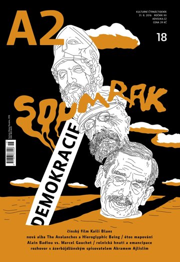 Obálka e-magazínu A2 kulturní čtrnáctideník 18/2016