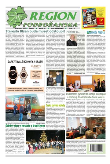 Obálka e-magazínu Region Podbořanska 51/2016