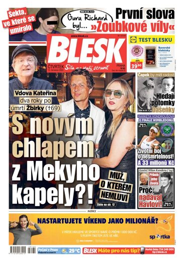 Obálka e-magazínu Blesk 13.7.2023