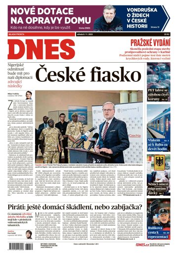 Obálka e-magazínu MF Dnes 8.11.2023