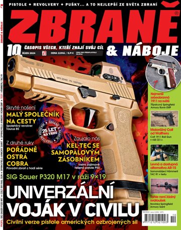 Obálka e-magazínu Zbraně & náboje 10/2024