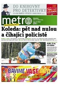 Obálka e-magazínu deník METRO 29.3.2013