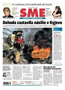 Obálka e-magazínu SME 22.2.2014