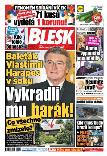 Obálka e-magazínu Blesk 21.9.2015