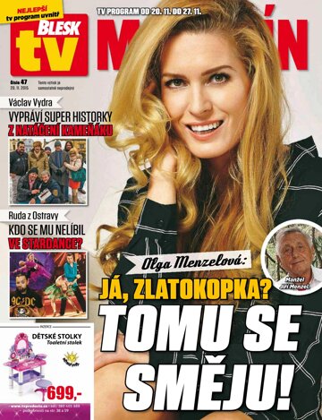 Obálka e-magazínu Příloha Blesk Tv magazín - 20.11.2015